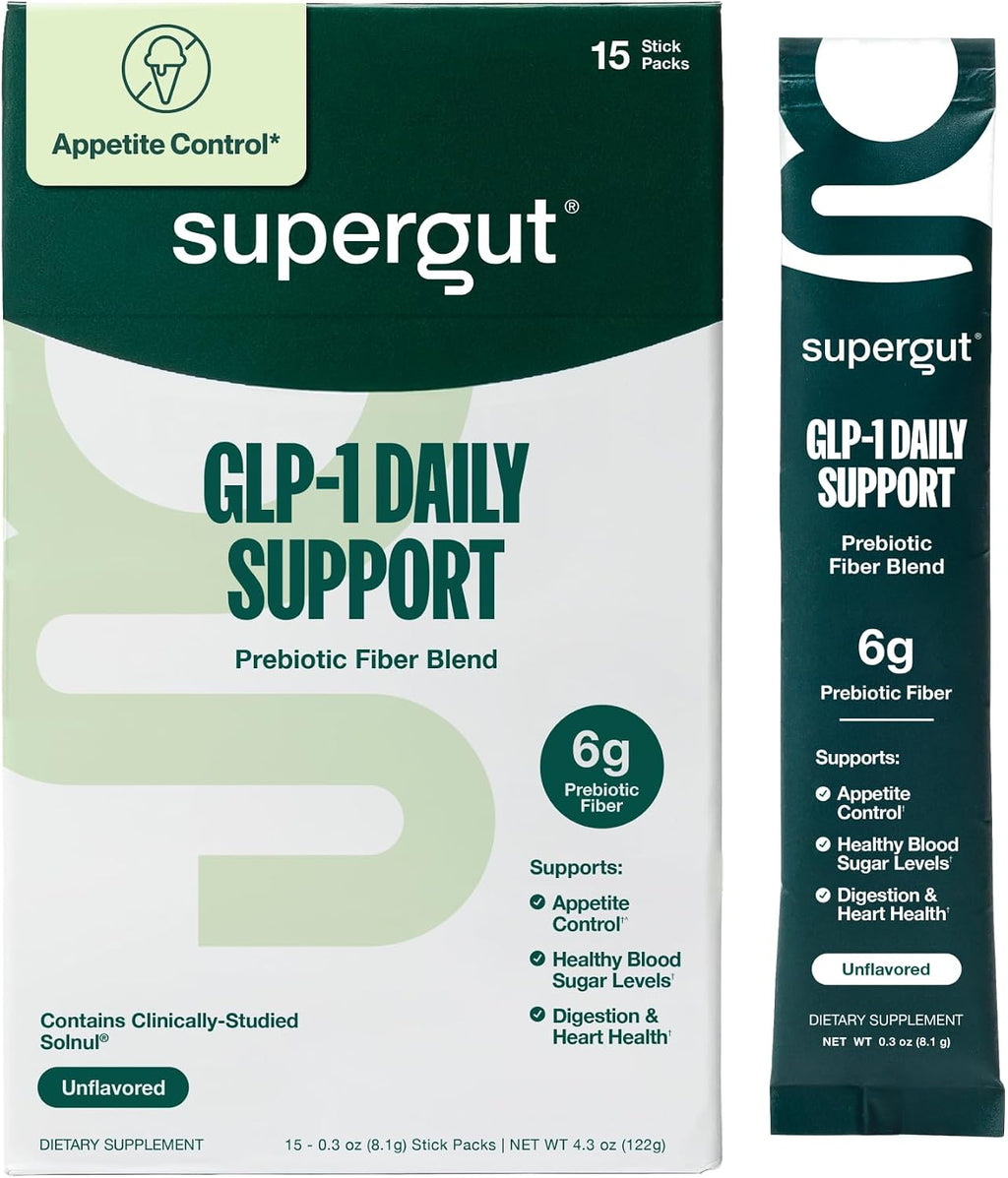 Supergut GLP1 Daily Support High Fiber Supplement Powder, 20 Servings - Image 10