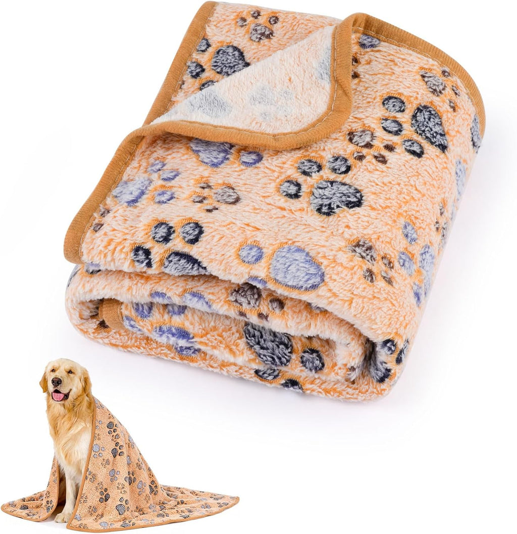 41" x 30" Dog Blankets for Medium Dogs, Cat, Premium Soft Dog Blankets for Small Dog Washable, Puppy Blanket Dogs Essentials for Puppies (Grey) - Image 12