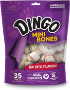 Dingo 95014 Mini Bones, Rawhide For Small/Toy Dogs, Red,14-Count - Image 12