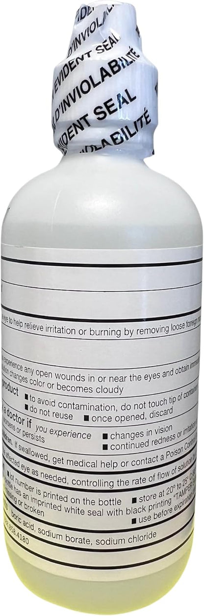 Aspen Animal Health sterile pet eye cleaner showcasing the easy-pour applicator tip for precise usage.