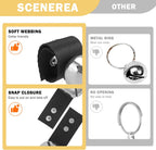 Heavy duty nylon loop with double press studs on pet bell