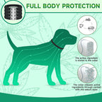 Close up of Weallin cat flea collar material and texture