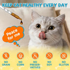 Full packaging display of Eagou Diary feline vitality drops sixty milliliters