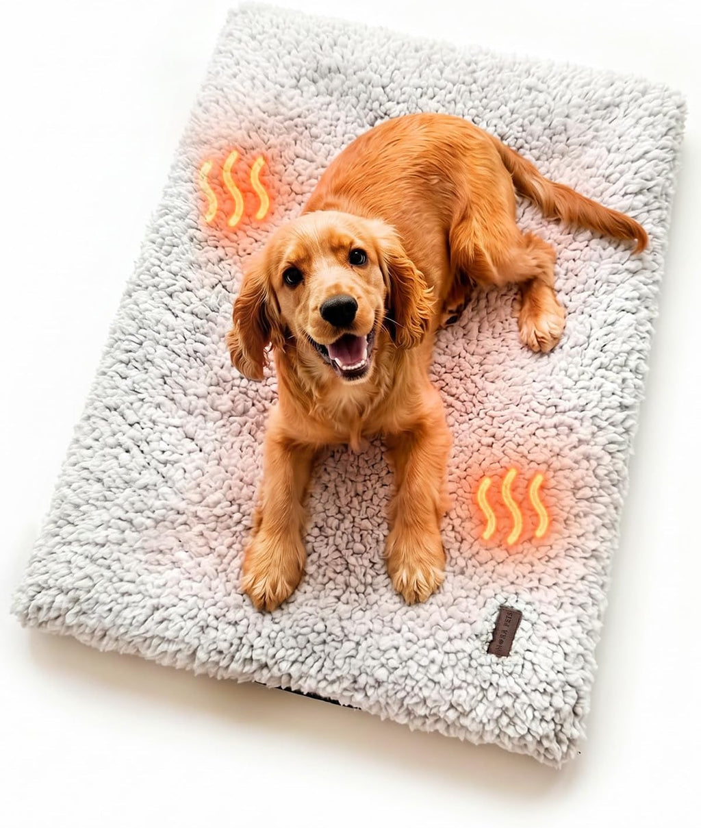 Mora Pets Self Warming Cat Bed Self Heating Cat Dog Mat Pet Pad Extra Warm - Image 14
