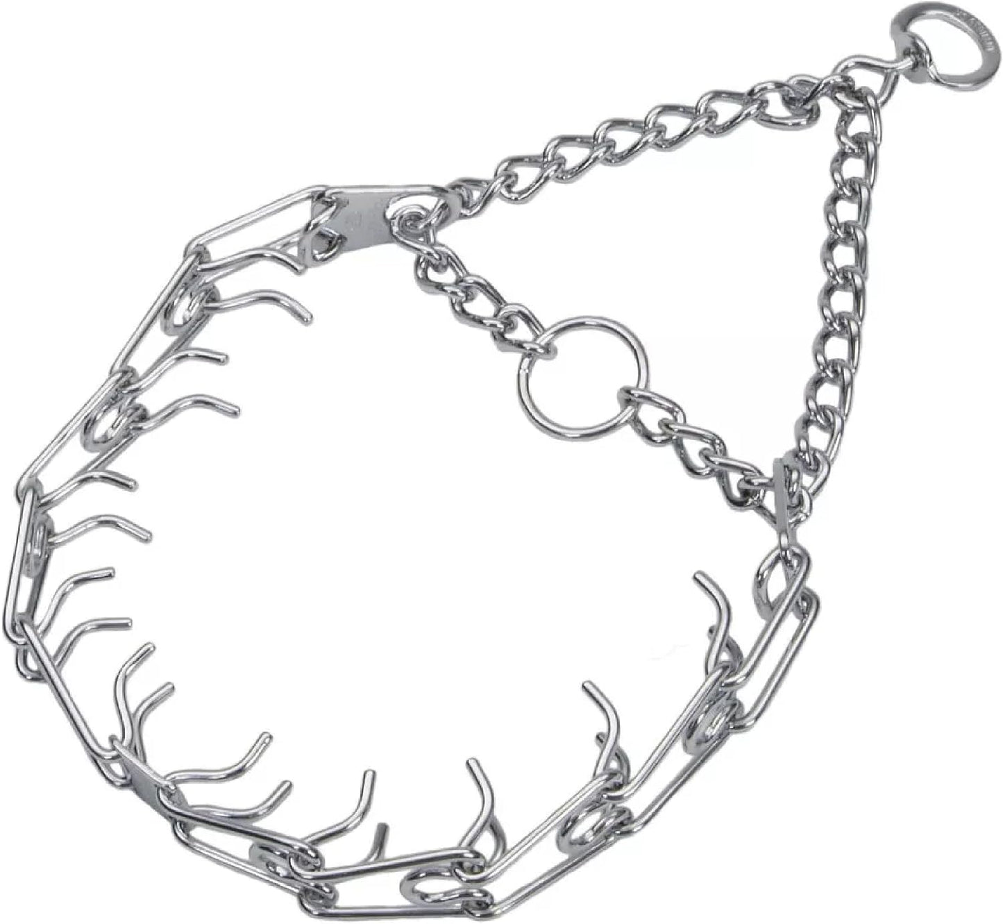 Herm Sprenger Prong Dog Training Collar - 16" Long with 2.25mm Gauge (for Dogs up to 40lbs) - Fits 13" Neck, Extendable to 19" Neck with Additional Prong Links - Chrome Plated Steel, Made in Germany - Image 9