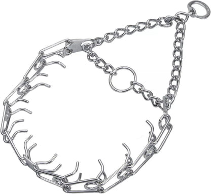 Herm Sprenger Prong Dog Training Collar - 16" Long with 2.25mm Gauge (for Dogs up to 40lbs) - Fits 13" Neck, Extendable to 19" Neck with Additional Prong Links - Chrome Plated Steel, Made in Germany - Image 9