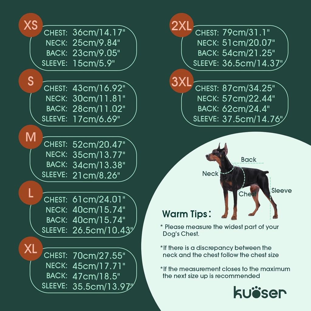 Kuoser dog rear leg sleeve to stop licking