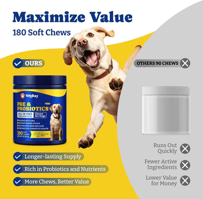 YoYoBay six billion colony forming units probiotic treats for pets