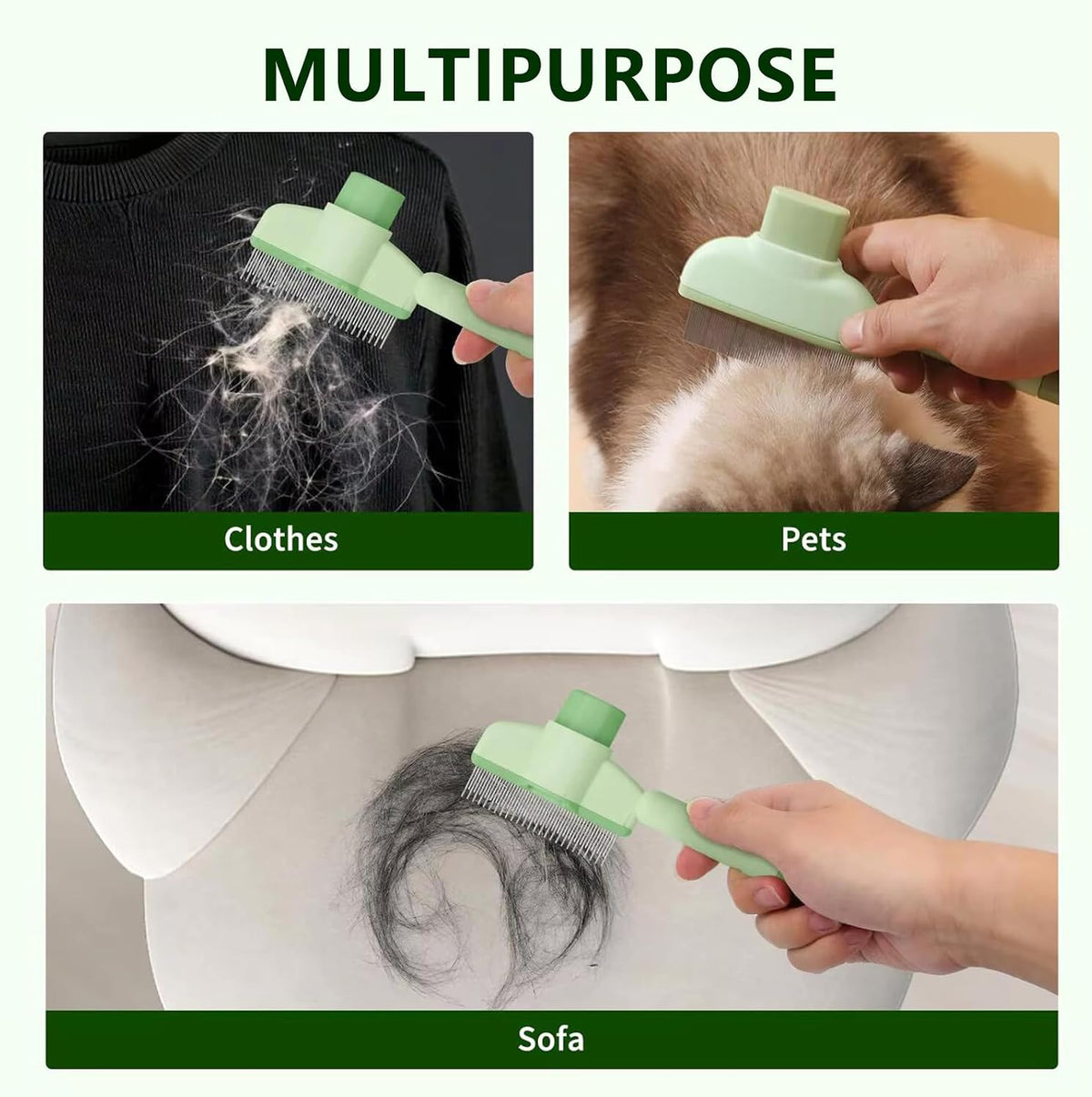 EYBDYB pet shedding tool for all hair types