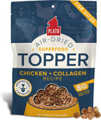 Plato Pet Treats Dog Food Toppers - Air-Dried Dog Food Toppers for Dry Food - with Collagen to Support Skin and Coat Health - Venison, Lamb and Collagen Recipe 5.5oz - Discontinued - Image 10