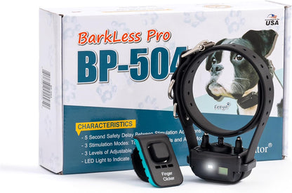 Educator BarkLess Pro anti-bark dog collar front view