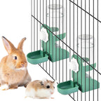 kathson Rabbit Water Dispenser for Cage 17 Oz Hanging Guinea Pig Water Bottle No Drip Gravity Automatic Bunny Water Bottle No Leak Small Animal Water Bottle for Chinchilla Ferret HamsterWhite - Image 8