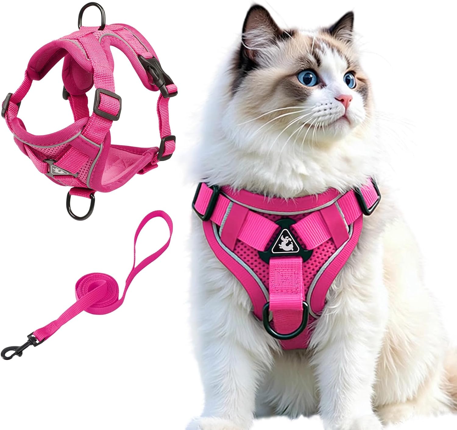 Juliyeh premium imported cat walking harness set package contents