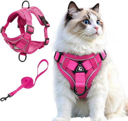 Juliyeh premium imported cat walking harness set package contents
