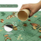 Ieuumler pet pad placed inside a puppy playpen