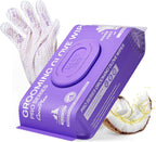 HICC PET Dog Wipes Cleaning Deodorizing PRO for Dogs&Cats, 20PCS Hypoallergenic Puppy Wipes, No-Rinse Pet Wipes, Extra Thick Dual-Textured Pet Glove Wipes for Paws, Face, Ears & Butt, Coconut Scent - Image 11