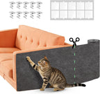Couch Protector from Cat Claws 78.7" x 15.8" Trimmable DIY Self-Adhesive Cat Scratch Mat for Furniture Couch or Wall Protector, Covering Cat Scratching Post Indoor - Image 11