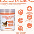 Inqigi chicken electrolyte water soluble powder texture