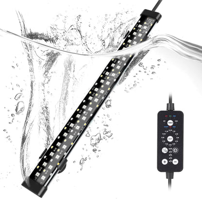 Hygger aquarium lighting spectrum demonstration