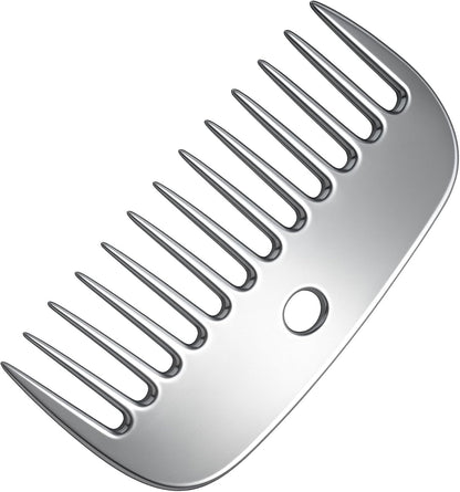 Mane & Tail Comb for Horses - Heavy-Duty, Ergonomic Design with Fold-Up Thinning Comb for Easy Carry & Wooden Handle - Ideal for Gentle Detangling, Grooming, and Equine Hair Care - Image 9