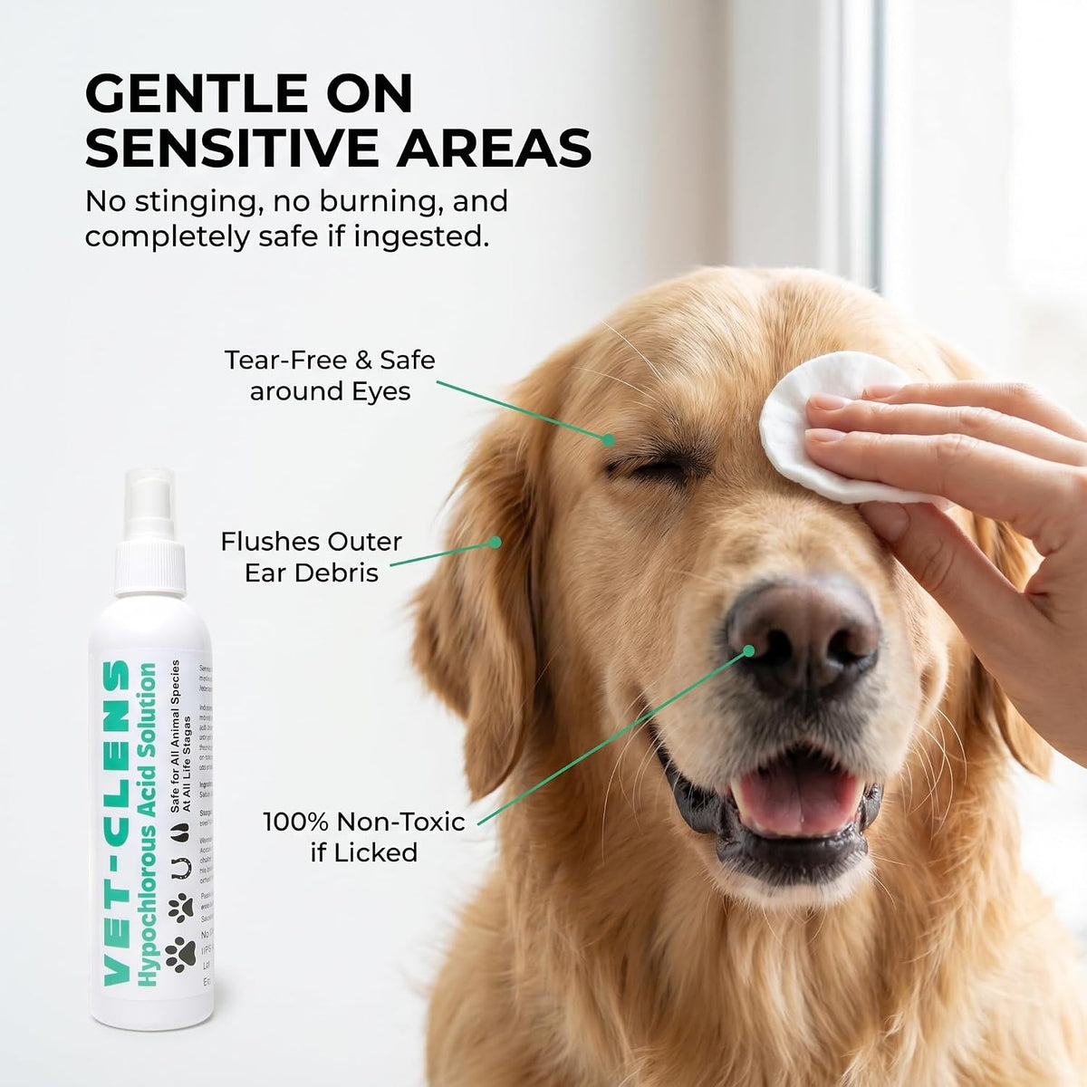 Vet-Clens Hypochlorous Acid Wound & Skin Care Spray, 8 Oz - Image 4