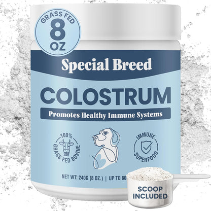 Bovine Colostrum for Dogs and Cats - Grass Fed Colostrum Powder - Immune Support, Allergy & Itch Relief - Gut Health & Seasonal Allergy Defense - 300 ct - Image 11