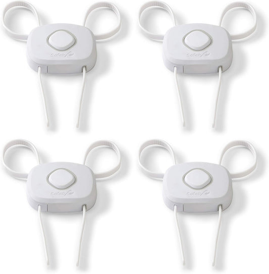 Safety 1st OutSmart Flex Lock white four pack front view