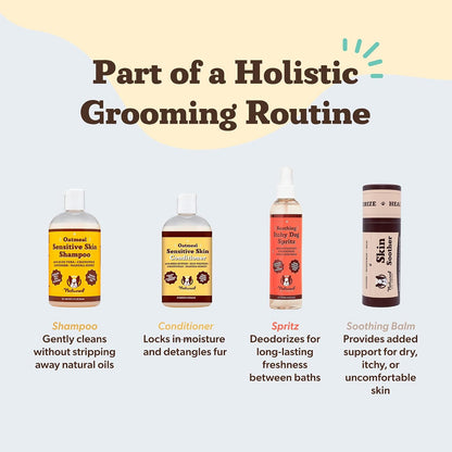 Premium imported pet grooming shampoo and conditioner pack for Indian pet parents