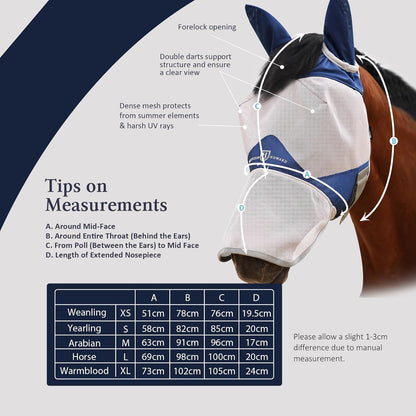 Harrison Howard horse gear fly mask packaging
