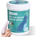 FiveSeed pet ear wipes front view container packaging