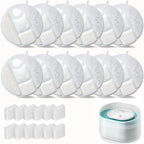 Full contents of Oupuses 16 pack filter and sponge kit.