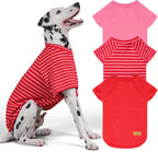 KYEESE 2Pack Dog Sweater, Soft Pet Sweatshirt Stretchy Pullover Dog Sweater for Medium Large Dogs Boy, Lightweight Fleece Pet Shirt Clothes with Sleeves, 2XL - Image 9