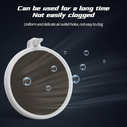 High dissolved oxygen aquarium aerator for five to thirty gallon tanks