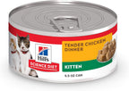 Hill's Science Diet Kitten Wet Cat Food Variety Pack, Liver & Chicken, Salmon Minced, 2.9 oz. Cans, 12-Pack - Image 11