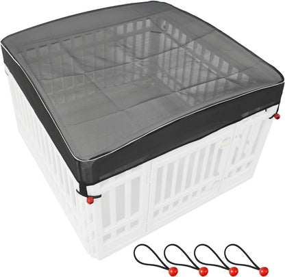 Dog Playpen Bottom Pad Fits for 35 Inch 4 Panels Exercise Pet Playpen, Dog Crate Pad Puppy Playpen Pad Leakproof Non-Slip(Playpen Not Included) Gray - Image 9