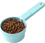 Joyinjojo Dog Cat Food Scoop - Pet Food Scoop Dog Food Measuring Cup 1/2 1/4 Cup, Comfortable Long Handle for Easy to Scoop Food, Soft Pink 1/2 Cup - Image 11