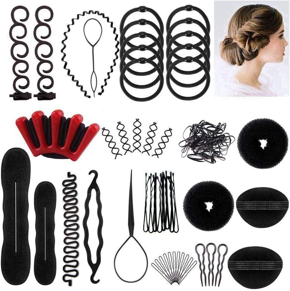 CestMall Winkeyes Hair Styling Set twenty five piece kit front view