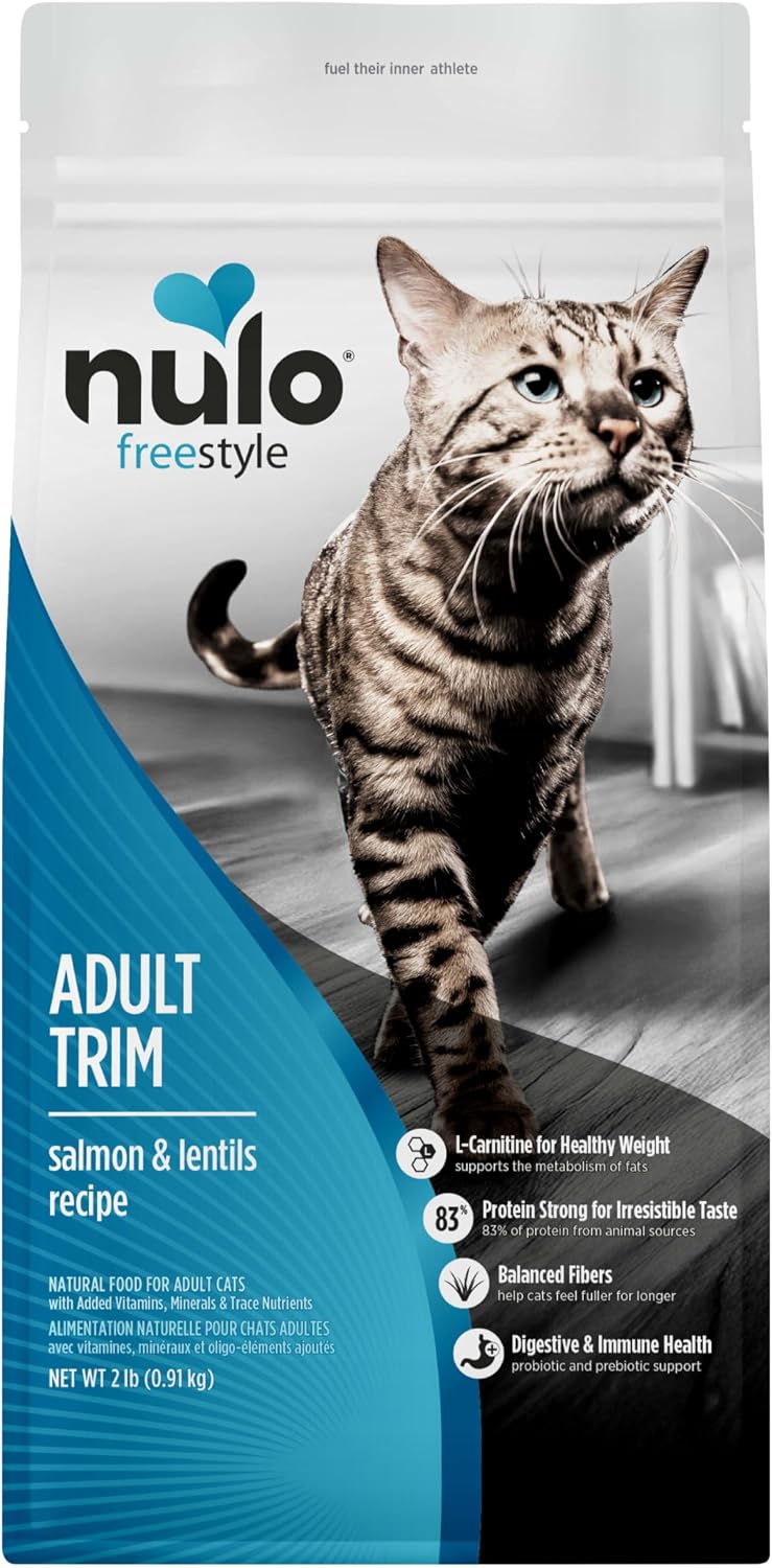 Nulo FreeStyle Trim Grain-Free Dry Cat Food, Salmon & Lentils, 4 lb - Image 11