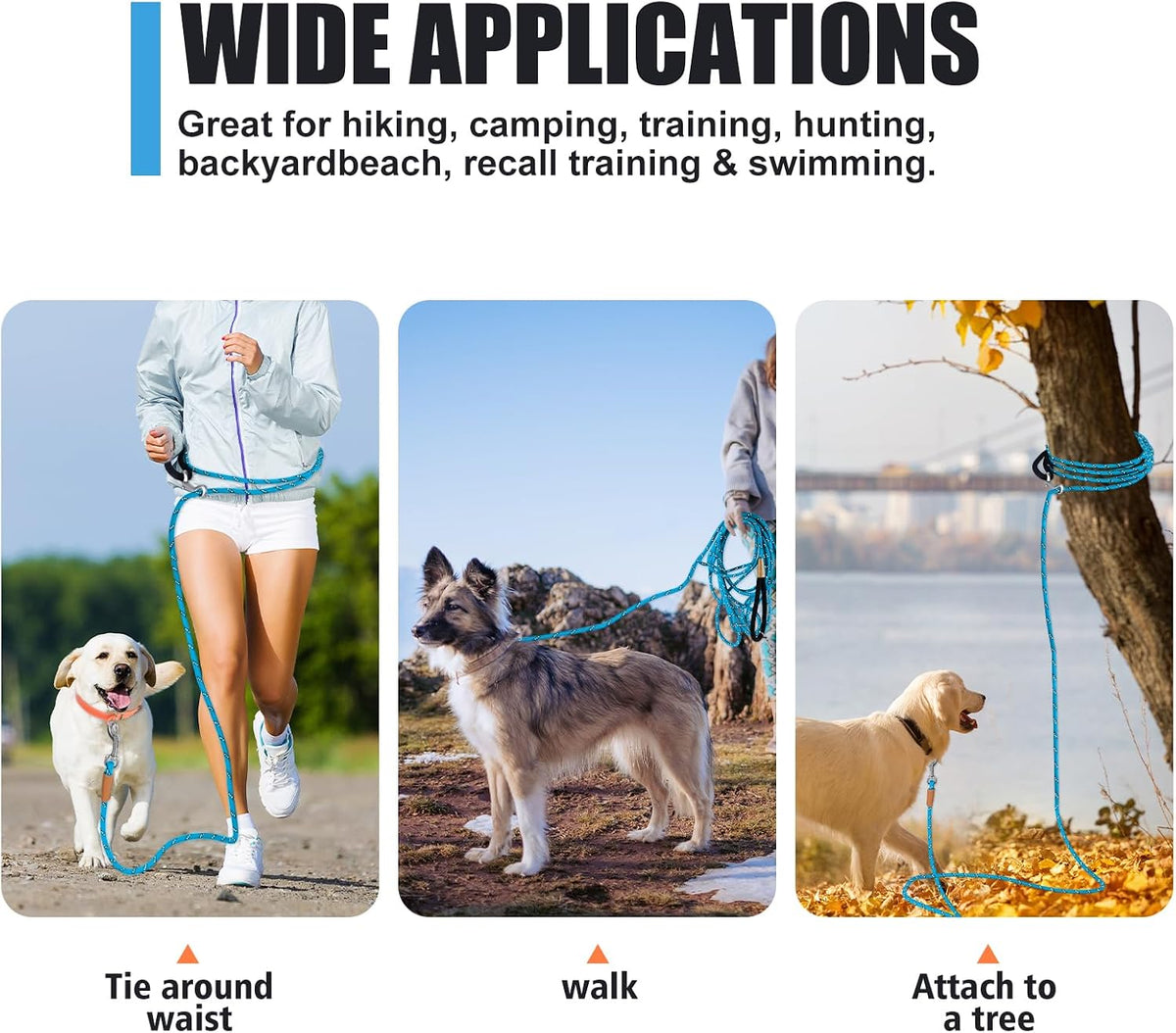 Lynxking premium pet supplies long leash imported packaging view