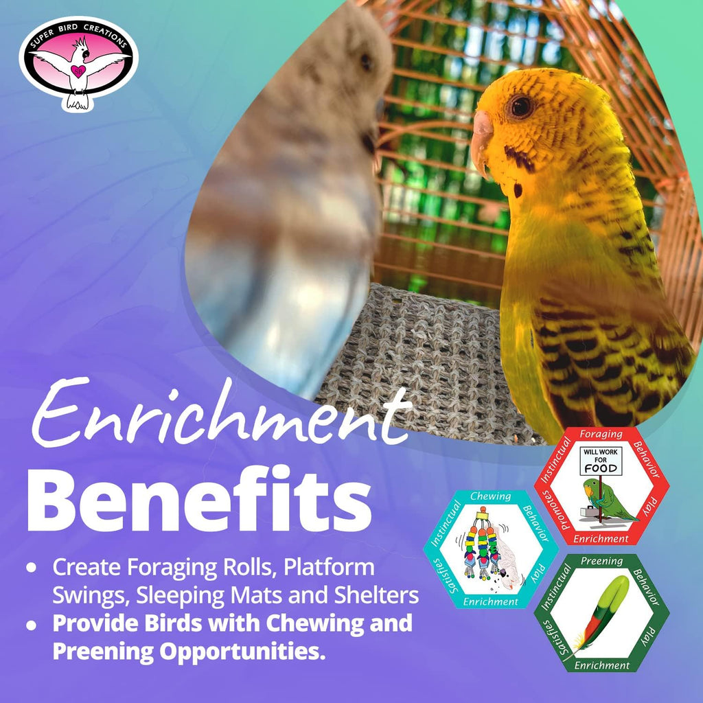 Super Bird Creations toy-making base for parrots