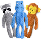 SHARLOVY Dog Squeaky Toy No Stuffing 6 Pack, Dog Toys Crinkle for Small Puppy, Durable Chew Plush Cute Animals Natural for Teething Pet - Image 11