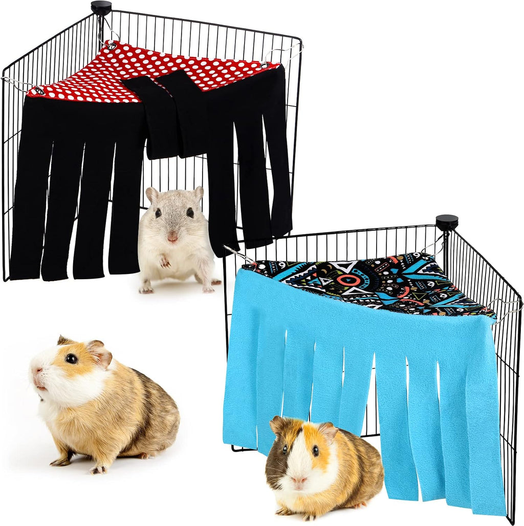 Shappy guinea pig corner fleece hideout front view