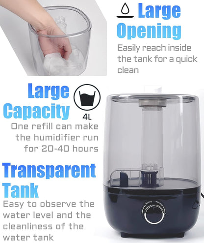 AUAAQ reptile mister top lid removed for easy water filling and cleaning.