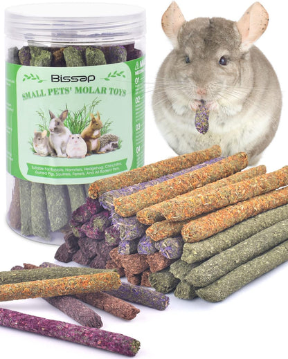 Healthy low calcium rabbit treats for digestive support