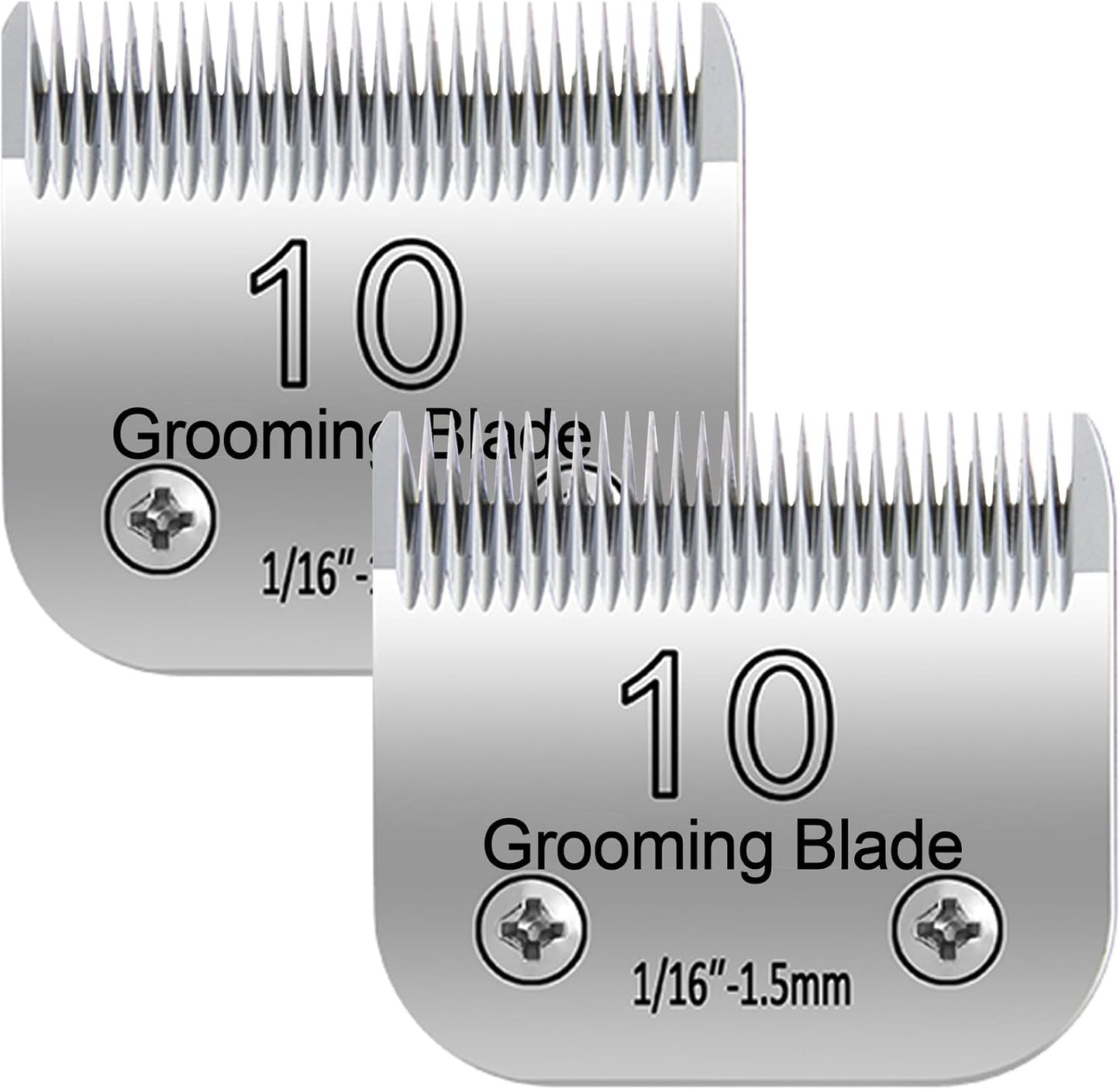 50# 0.2mm 1/125" Blade, Pet Grooming Clipper Replacement Blades Compatible with andis/wahl/Oster Dog A Series Clippers, Detachable, Size 50, Stainless Steel, Extremely Short in Length (S50) - Image 12
