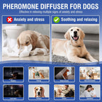 LKBHGF dog stress relief kit components demonstrating seven hundred square feet coverage solution