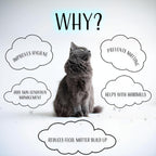 Rechargeable cat shaver showing USB charging port and accessories