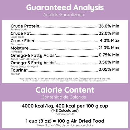 CafÃ© Nara all breeds and life stages dog food complete meal bag