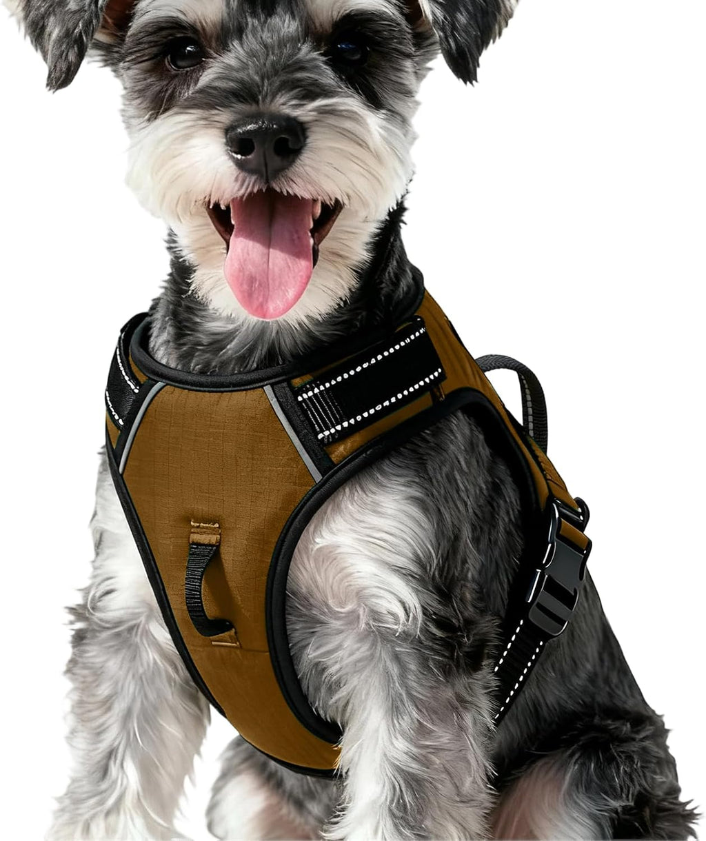 No Pull Dog Harness, No Chock Reflective Adjustable Soft Padded Pet Vest with Easy Control Handle, Easy Wearing with Stylish, Reinforced Knot, 2 Buckles - Image 10