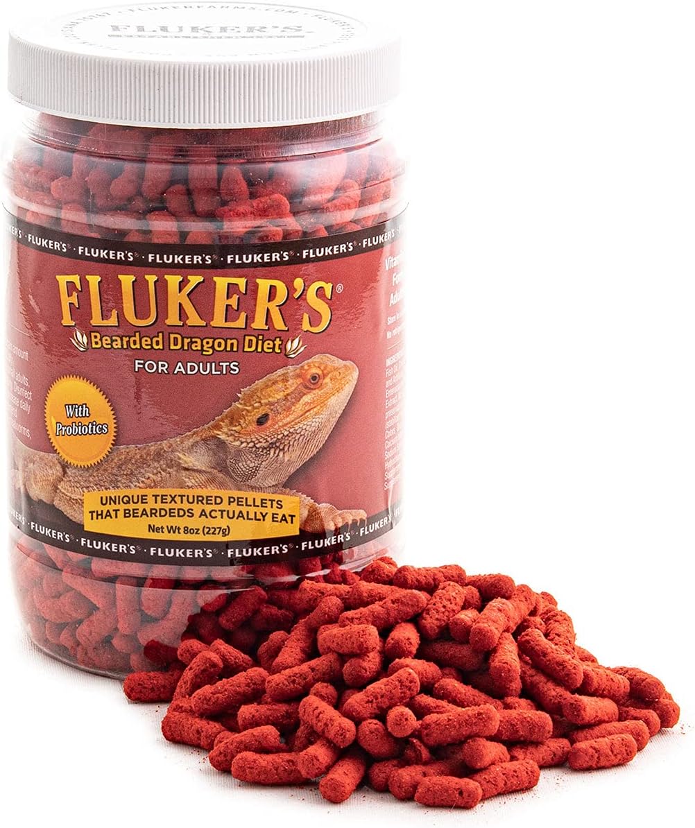 Fluker's premium pellet formula packaging for reptiles